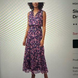 Maxi dress Sleeveless